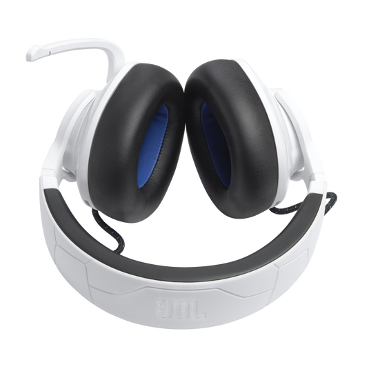 JBL Quantum 910P Console Wireless - White - Wireless over-ear console gaming headset with head tracking-enhanced, Active Noise Cancelling and Bluetooth - Top image number null